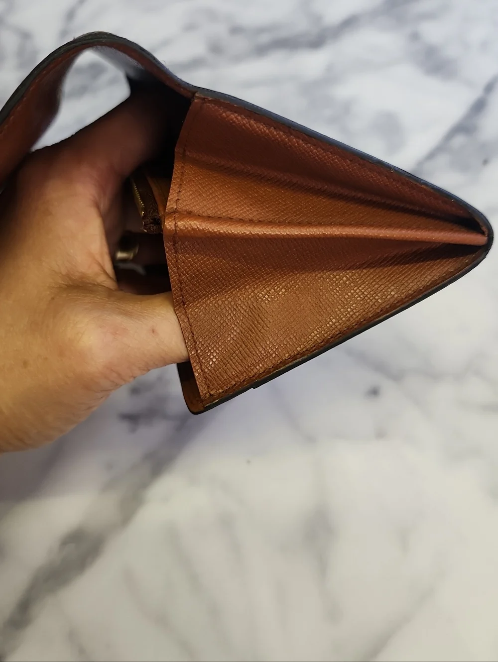 Authentic Vintage LV Monogram Sarah Long Bifold Wallet